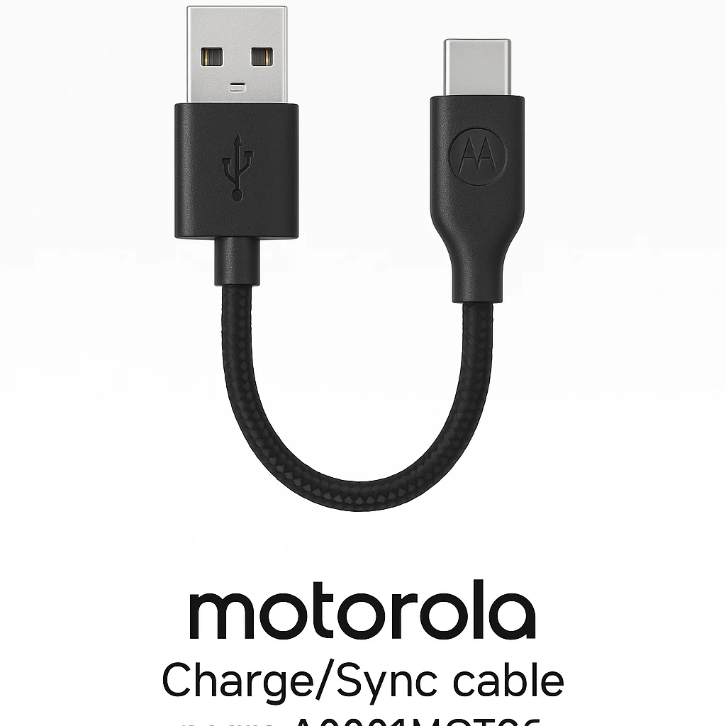 Motorola - Charge/Sync cable - negro