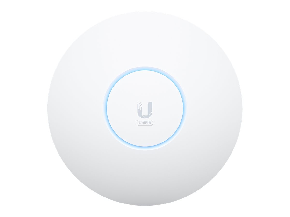Ubiquiti UniFi U6 - Punto de acceso inalámbrico - Wi-Fi 6E - 2.4 GHz, 5 GHz, 6 GHz - instalable en pared/techo