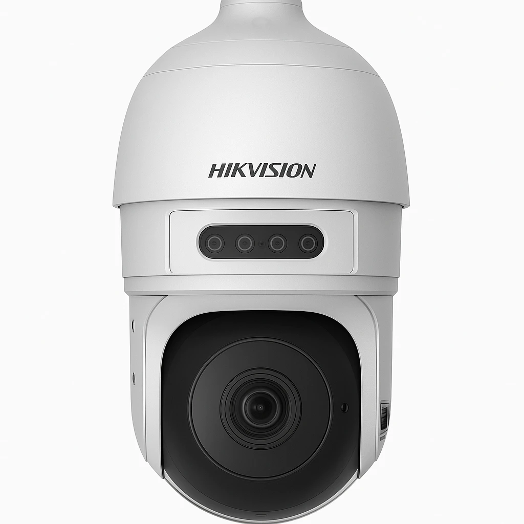 Hikvision Panoramic Series DS-2DP3236ZIXS-D/440(F0)(P4) - Red de vigilancia / cámara panorámica - PTZ - cúpula - color (Día y noche) - 32 MP - 5520 x 2400 - motorizado - audio - GbE, 1000Base