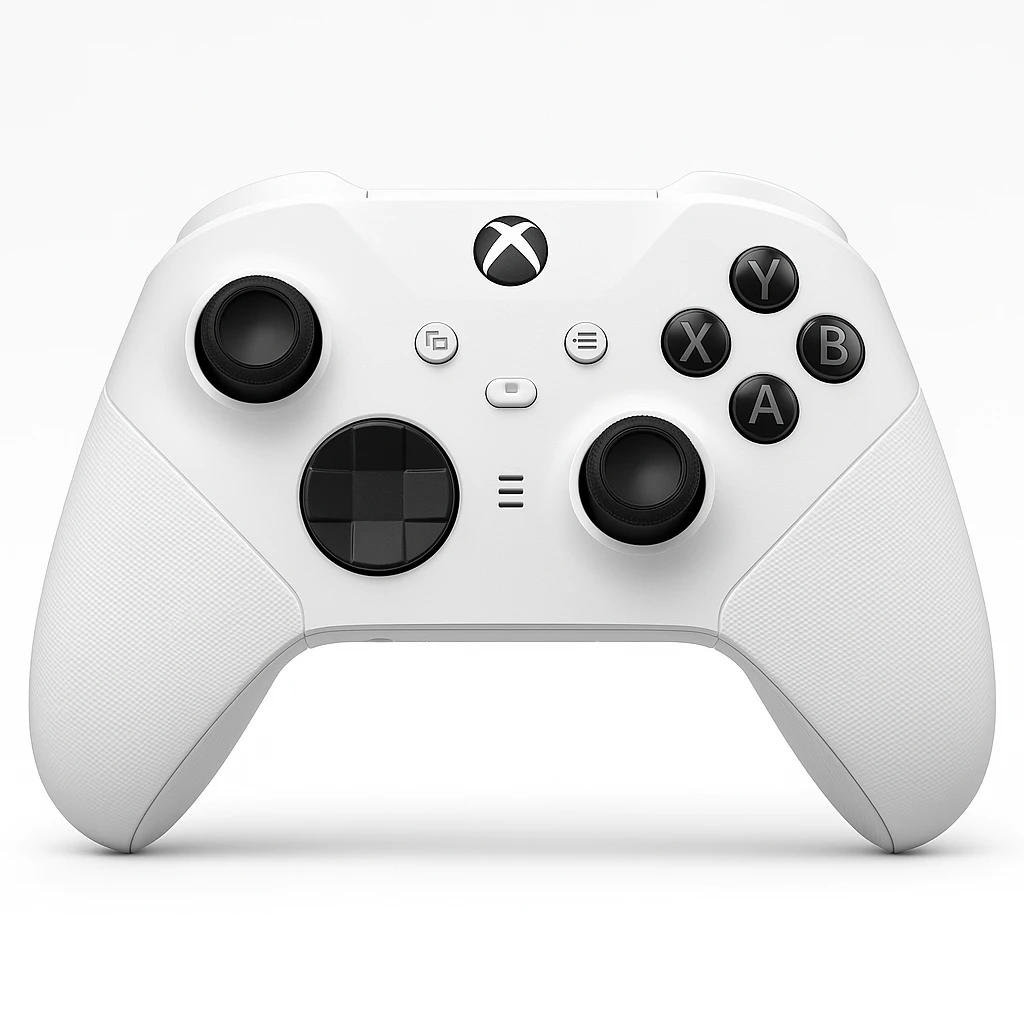 Microsoft Xbox Elite Wireless Controller Series 2 - Core - Mando de videojuegos - inalámbrico - Bluetooth - blanco - para PC, Microsoft Xbox One, Android, iOS, Microsoft Xbox Series S, Micros