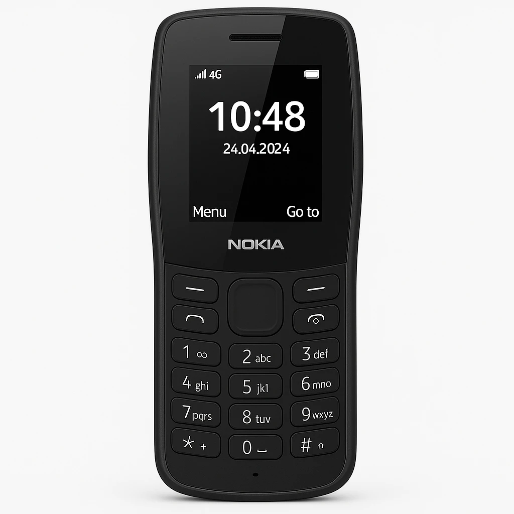 Nokia 110 - Cellular phone - 4G - Black