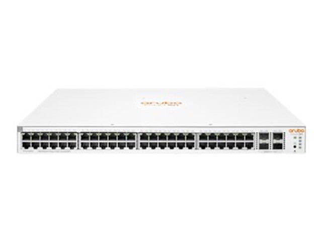HPE Networking Instant On 1930 48G Class4 PoE 4SFP/SFP+ 370W Switch - Conmutador - L3 - Gestionado - 48 x 10/100/1000 (PoE) + 4 x 1 Gigabit / 10 Gigabit SFP+ - montaje en rack - PoE (370 W)