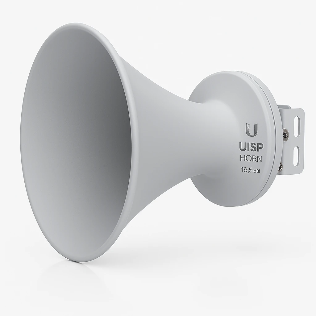 Ubiquiti UISP Horn - Antena - bocina - 19.5 dBi - direccional - exteriores