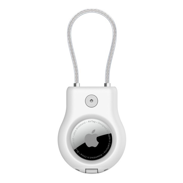Belkin - Estuche para Airtag - blanco - para Apple AirTag