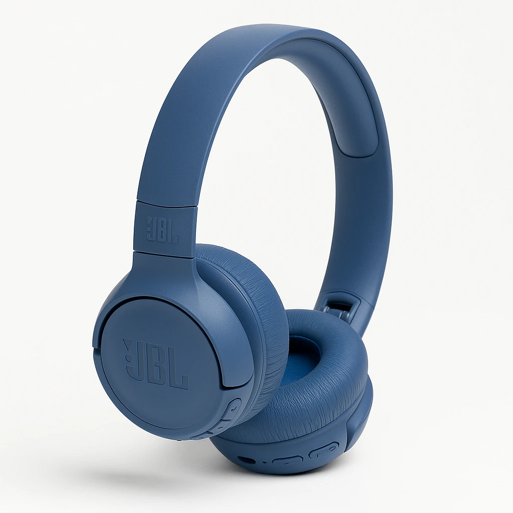 JBL TUNE 520BT - Auriculares con diadema con micro - en oreja - Bluetooth - inalámbrico - azul