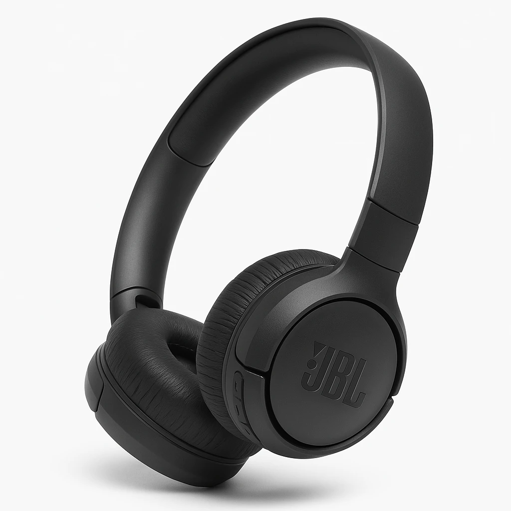 JBL TUNE 520BT - Auriculares con diadema con micro - en oreja - Bluetooth - inalámbrico - negro