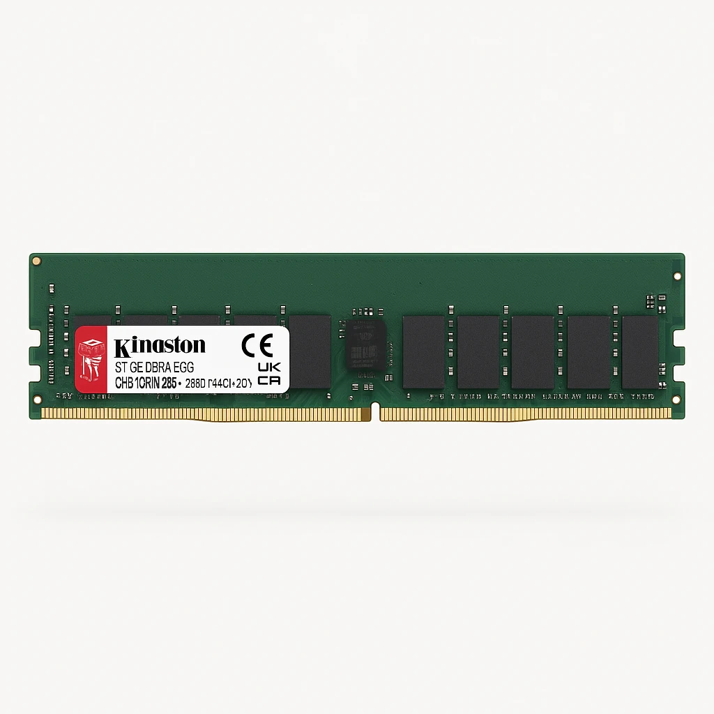 Kingston - DDR4 - módulo - 32 GB - DIMM de 288 contactos - 3200 MHz / PC4-25600 - CL22 - 1.2 V - sin búfer - ECC