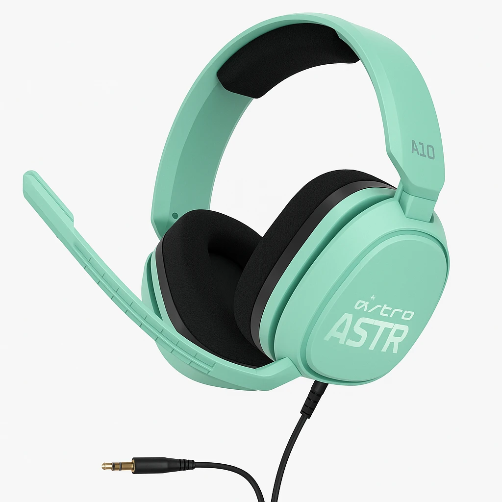 ASTRO Gaming A10 Gen 2 - Auricular - tamaño completo - cableado - conector de 3,5 mm - menta