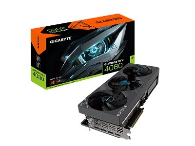 GIGABYTE - GeForce RTX 4080 16GB EAGLE OC - PCI Express 4.0 x16 - NVIDIA - GDDR6X SDRAM - HDMI / DisplayPort