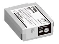 Epson SJIC41P-BK - Negro brillante - original - blíster con alarmas de RF/acústica - cartucho de tinta - para ColorWorks CW-C4000, CW-C4000E (BK)