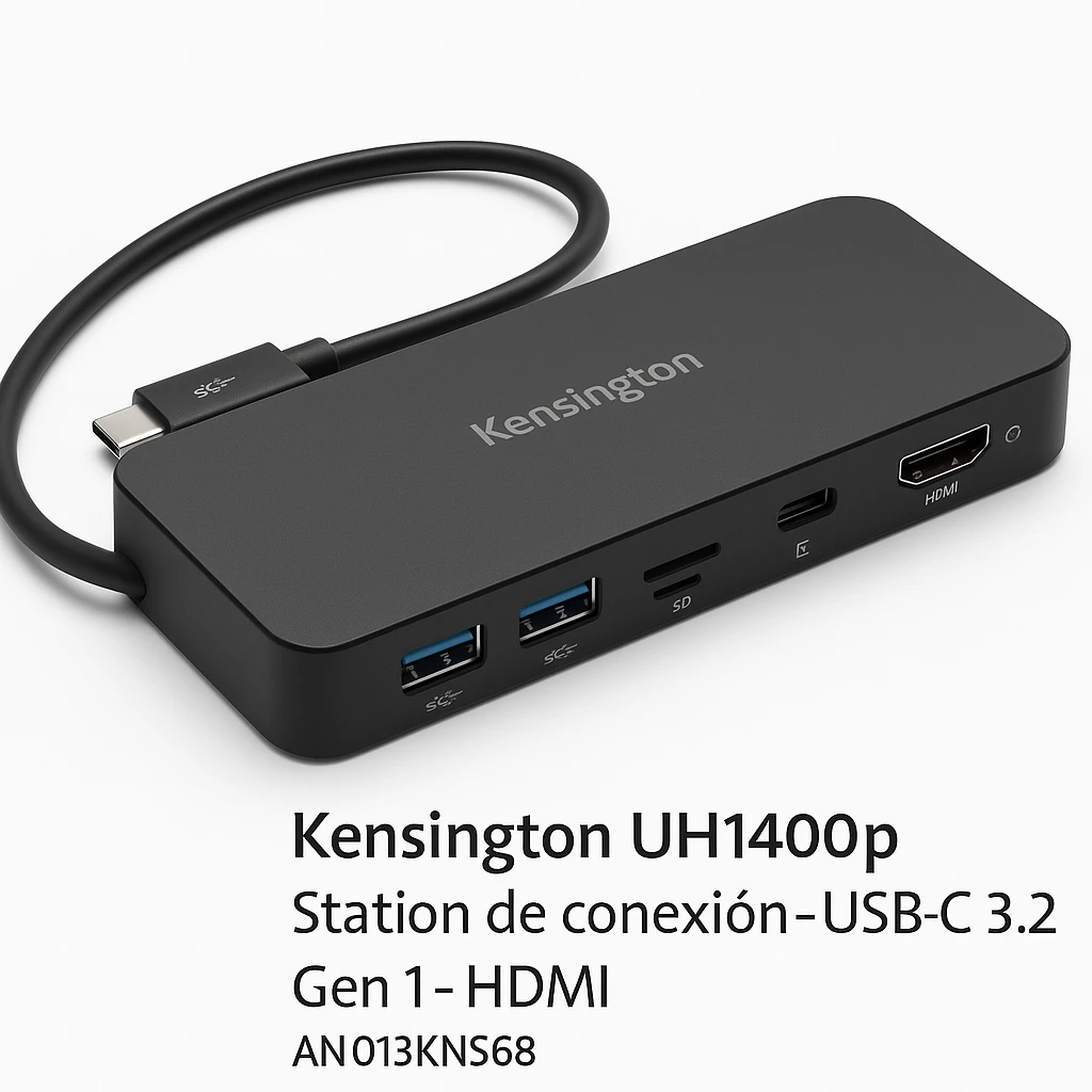 Kensington UH1400p - Estación de conexión - USB-C 3.2 Gen 1 - HDMI
