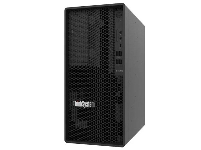 Lenovo - Server - Tower - 1 Intel Xeon E-2324G / 2.1 GHz - DDR SRAM - 0 GB Hard Drive Capacity - 7D8F1006LA