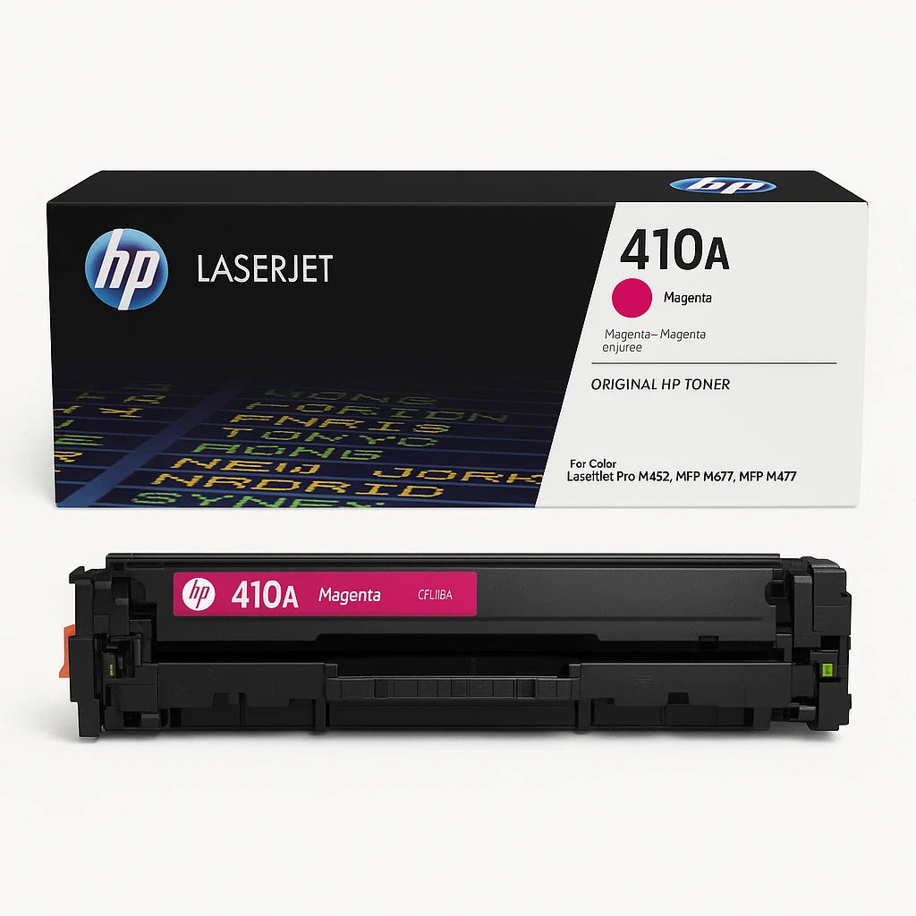 HP 410A - Magenta - original - LaserJet - cartucho de tóner (CF413A) - para Color LaserJet Pro M452, MFP M377, MFP M477