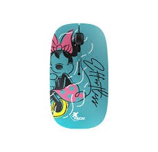Xtech - XTM-D340MM - Mouse - 2.4 GHz - Wireless - Aqua - Disney Minnie Mouse