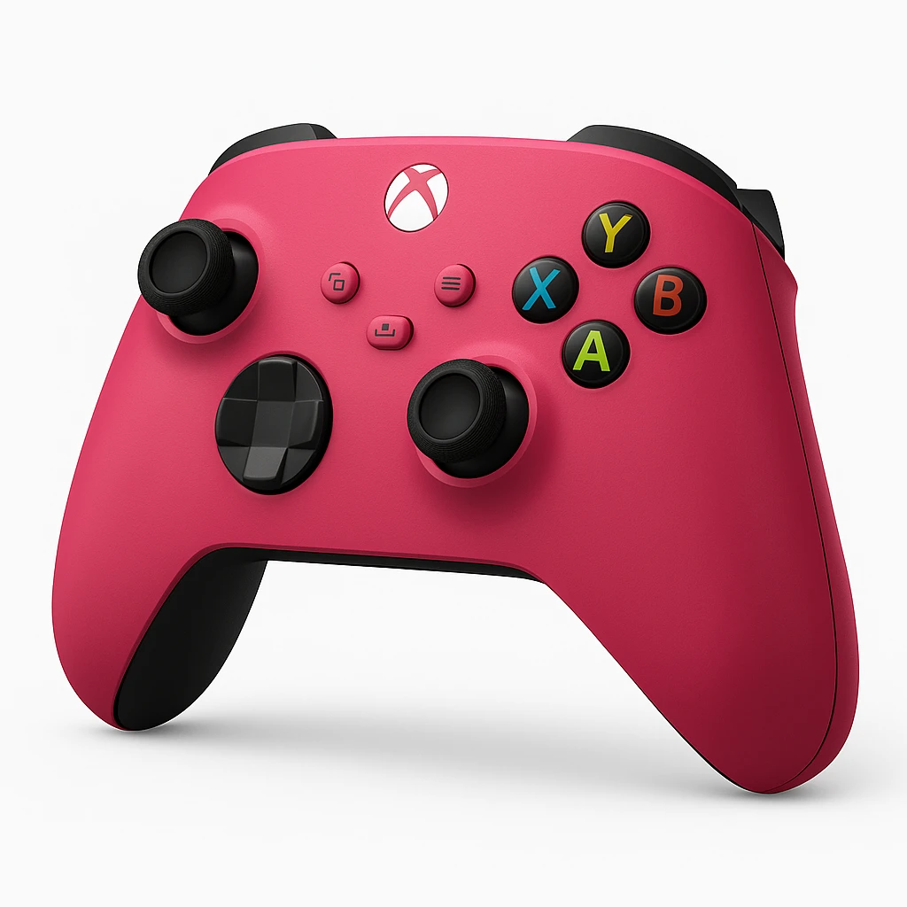 Microsoft Xbox Mando Inalámbrico - Mando de videojuegos - inalámbrico - Bluetooth - rosa intenso - para PC, Microsoft Xbox One, Android, Microsoft Xbox Series S, Microsoft Xbox Series X, iOS