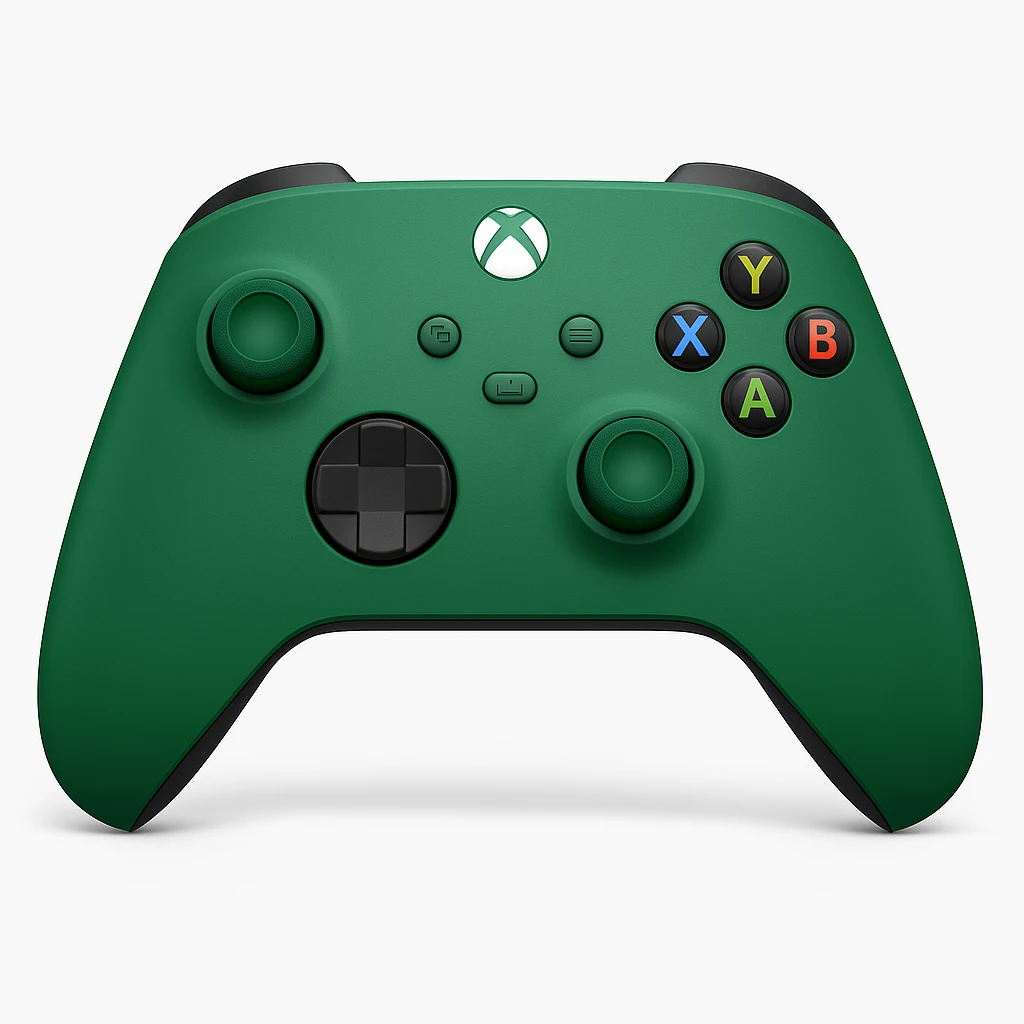 Microsoft Xbox Mando Inalámbrico - Mando de videojuegos - inalámbrico - Bluetooth - verde - para PC, Microsoft Xbox One, Android, Microsoft Xbox Series S, Microsoft Xbox Series X, iOS