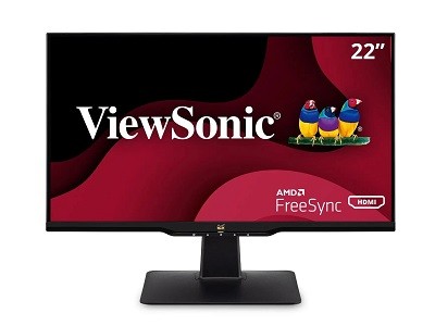 ViewSonic VA2233-H - Monitor LED - 22" (21.5" visible) - 1920 x 1080 Full HD (1080p) - MVA - 250 cd/m² - 3000:1 - 4 ms - HDMI, VGA
