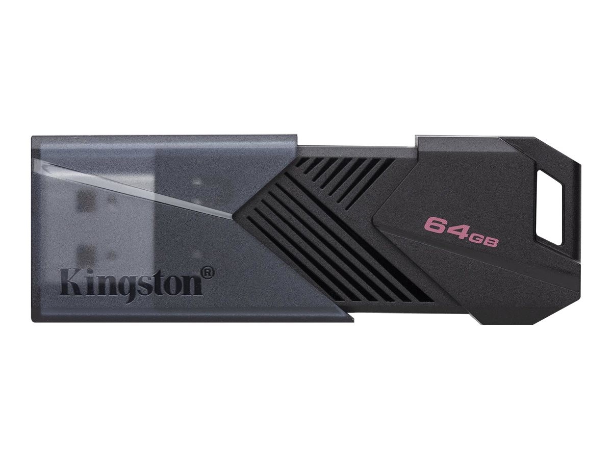 Kingston DataTraveler Onyx - Unidad flash USB - 64 GB - USB 3.2 Gen 1 - negro mate