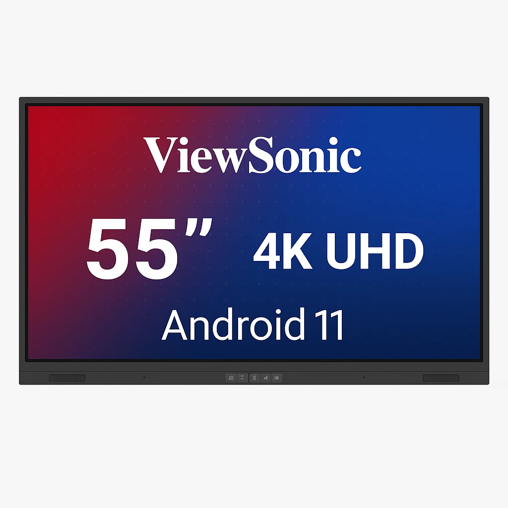 ViewSonic IFP5550 55" Pantalla Interactiva 4K UHD Android 11 Montura VESA 8GB 64GB