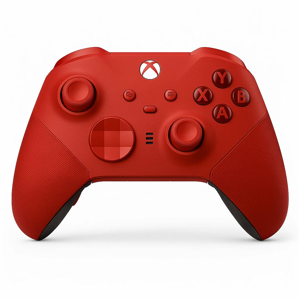 Microsoft Xbox Elite Wireless Controller Series 2 - Core - Mando de videojuegos - inalámbrico - Bluetooth - rojo - para PC, Microsoft Xbox One, Android, iOS, Microsoft Xbox Series S, Microsof