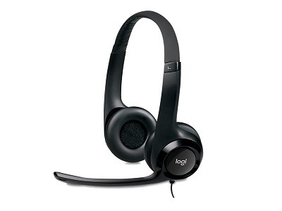 Logitech USB Headset H390 - Auricular - en oreja - cableado - USB