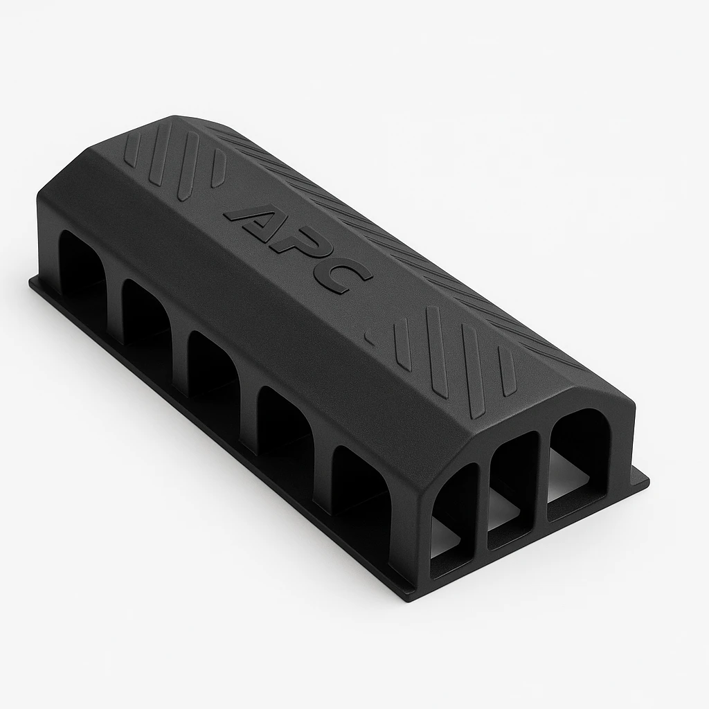 APC - Paso de cables de base abierta - negro