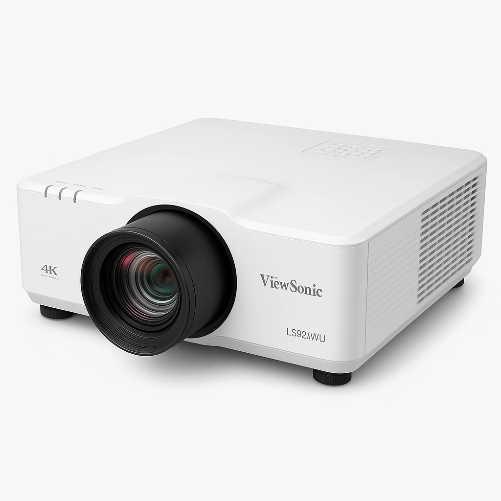 ViewSonic LS921WU - Proyector DLP - láser / fósforo - 6000 ANSI lumens - WUXGA (1920 x 1200) - 16:10 - 4K - objetivo zoom