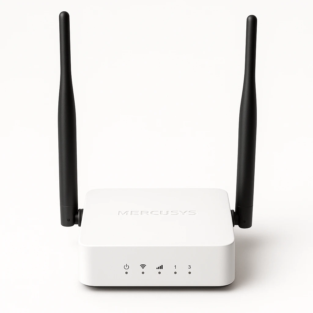 Mercusys MB110-4G V1 - Enrutador inalámbrico - WWAN 2,4 GHz - 4G, 3G