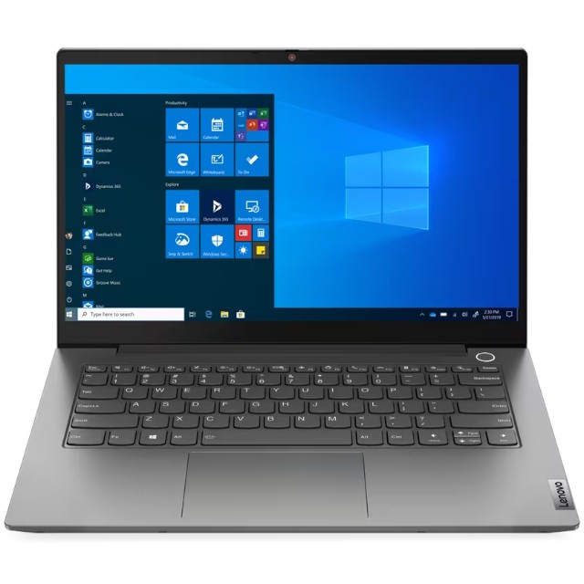 Lenovo ThinkBook - Notebook - 14" - 1920 x 1080 LCD - Intel Core i7 I7-1255U / 4.7 GHz - DDR4 SDRAM - 512 GB SSD - Intel Iris Xe Graphics - Windows 11 Pro - Silver - Spanish - 1-year warranty