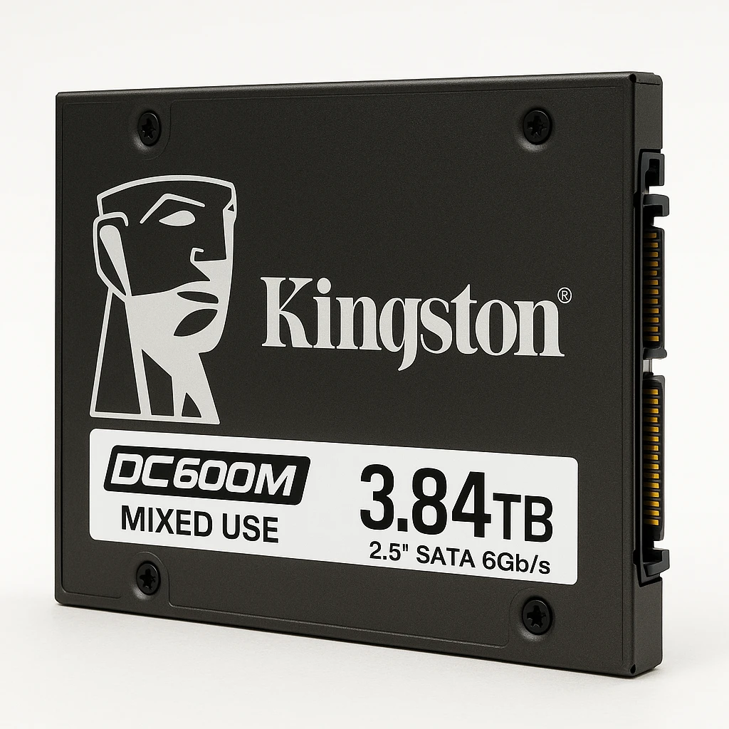 Kingston DC600M - SSD - Mixed Use - 3.84 TB - interno - 2.5" - SATA 6Gb/s