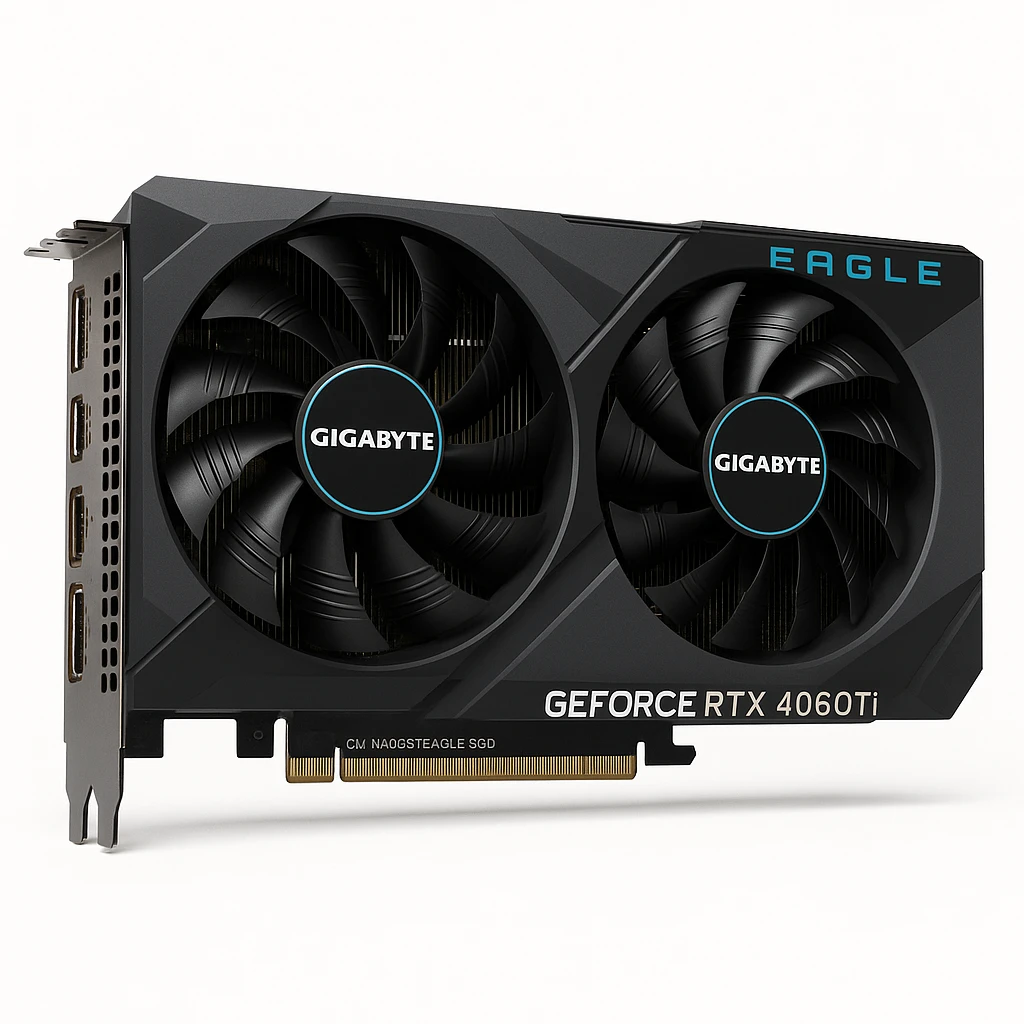 Gigabyte - GV-N406TEAGLE-8GD G10 - PCI Express 4.0 - NVIDIA - GeForce RTX 4060 Ti - GDDR6 SDRAM - DisplayPort / HDMI
