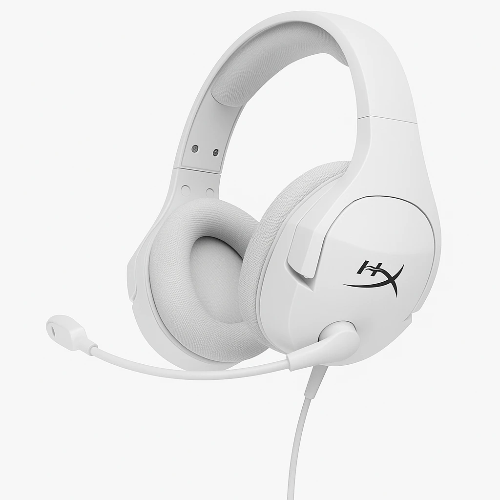 HyperX Cloud Stinger 2 Core - Auricular - tamaño completo - cableado - blanco