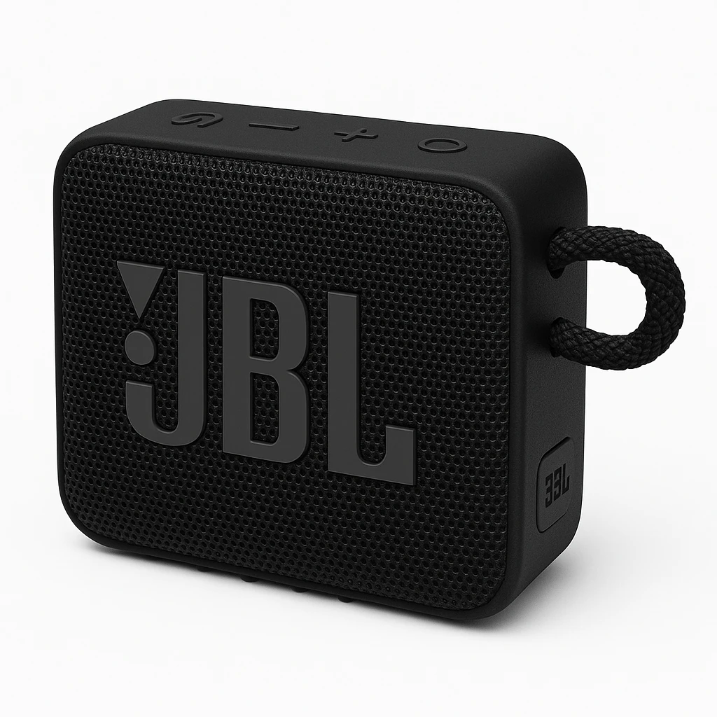 JBL Go 4 - Altavoz - para uso portátil - inalámbrico - Bluetooth - controlado por aplicación - 4.2 vatios - negro