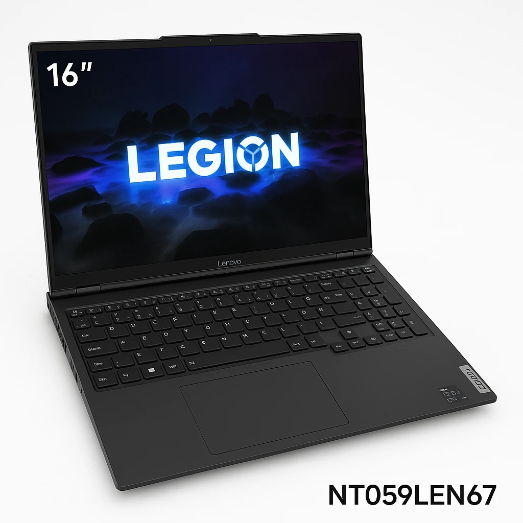 Lenovo Legion - Notebook - 16" - 2560 x 1600 LCD - Intel Core i9 I9-13900HX / 4.7 GHz - DDR5 SDRAM - 1 TB SSD - NVIDIA GeForce RTX 4070 - Windows 11 Home - Black - Spanish - 1-year warranty