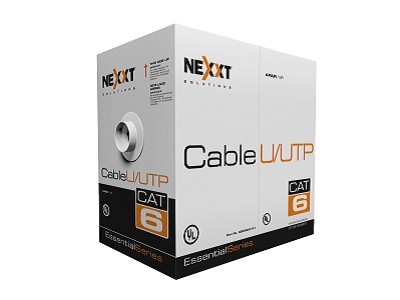 Nexxt Essential Cat6 UTP Cable 4P 24AWG CMX 102m GR