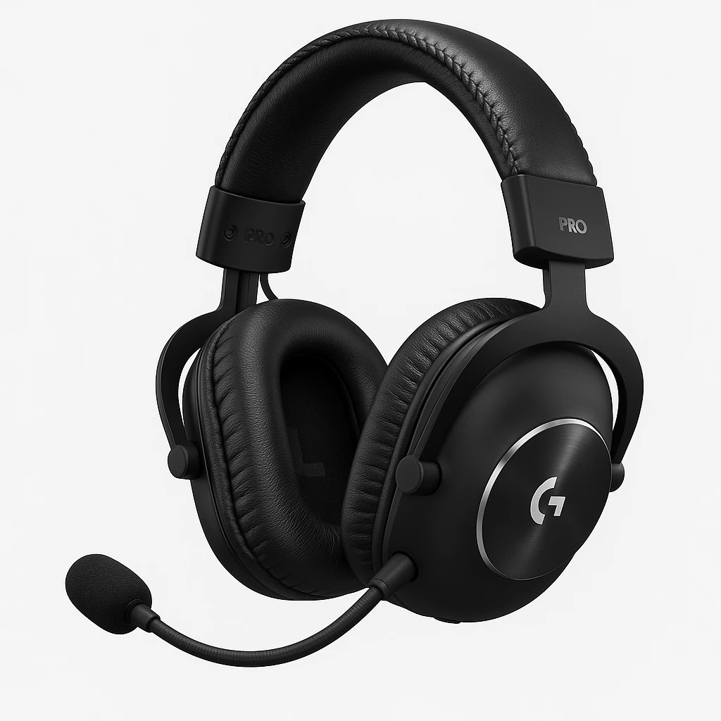 Logitech G PRO X 2 LIGHTSPEED Wireless Gaming Headset, Black - Auricular - tamaño completo - LIGHTSPEED - inalámbrico - aislamiento de ruido - negro