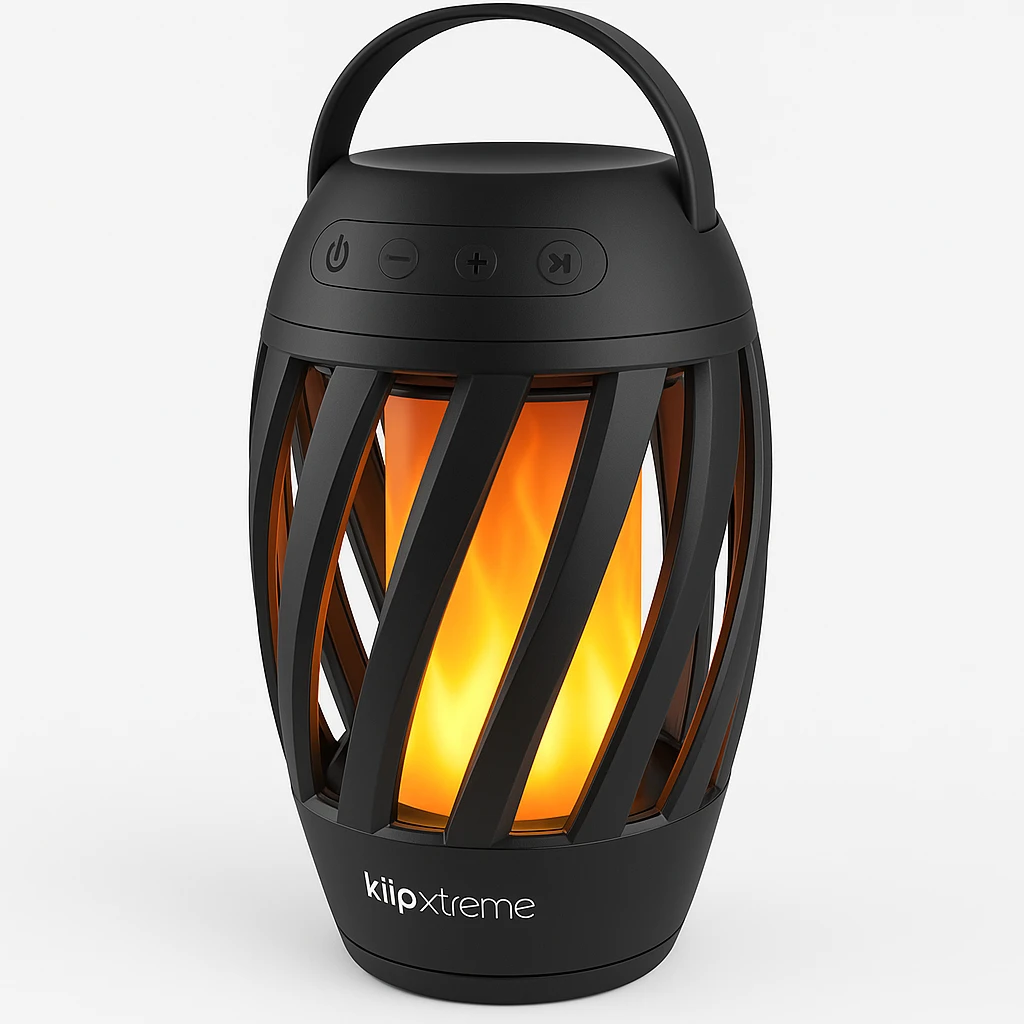 Klip Xtreme KBS-350BK - Altavoz - Negro - Luces LED de llama 16W TWS