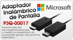 Microsoft Wireless Display Adapter - V2 - alargador de vídeo/audio inalámbrico - hasta 7 m