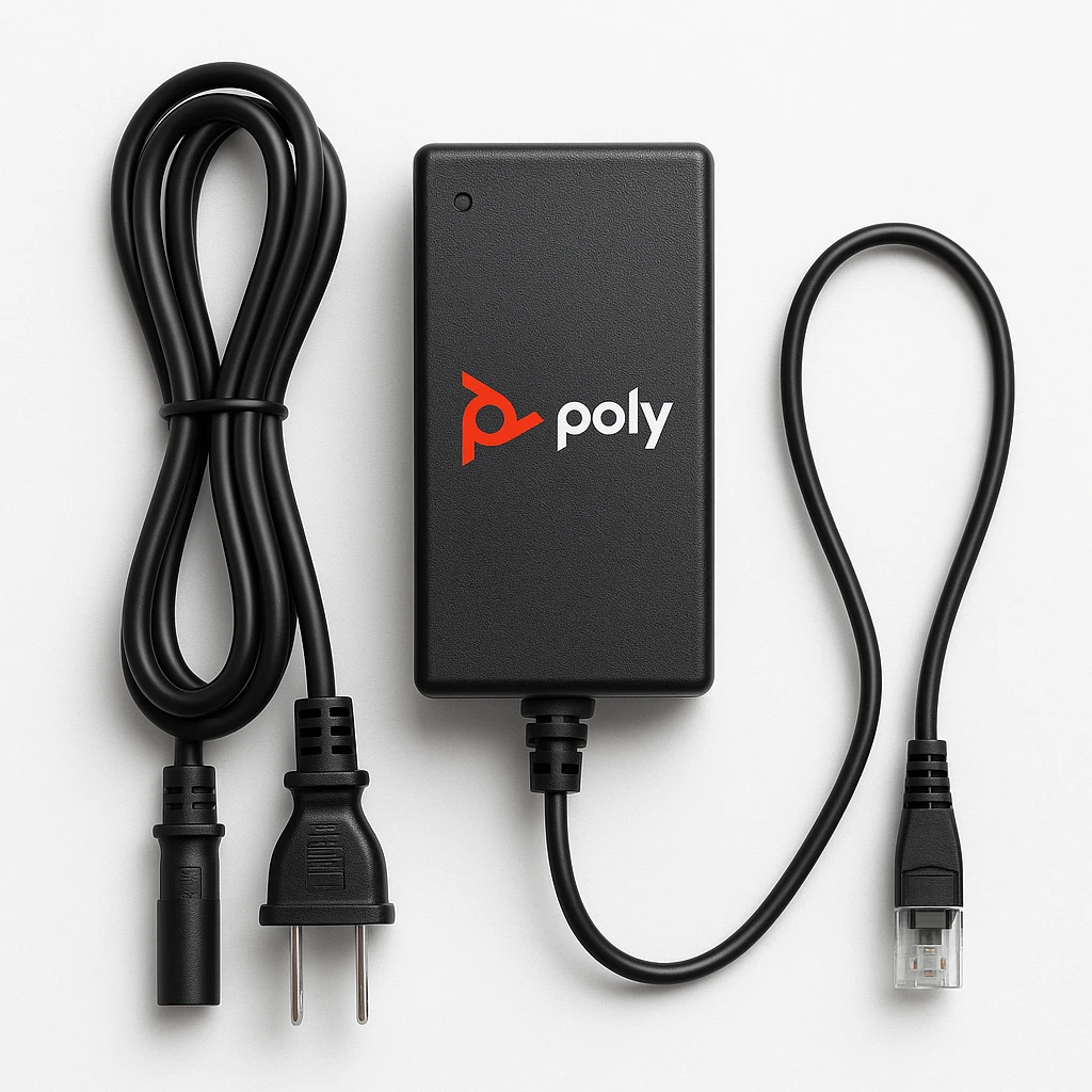 Poly - Fuente de alimentación - con cable de alimentación y CAT-5 - Estados Unidos