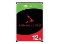 Seagate IronWolf Pro ST12000NT001 - Disco duro - 12 TB - interno - 3.5" - SATA 6Gb/s - 7200 rpm - búfer: 256 MB - con Recuperación de datos Seagate Rescue de 3 años
