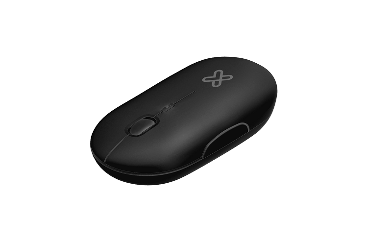 Klip Xtreme - Mouse - 2.4 GHz - Wireless - Black - Slim