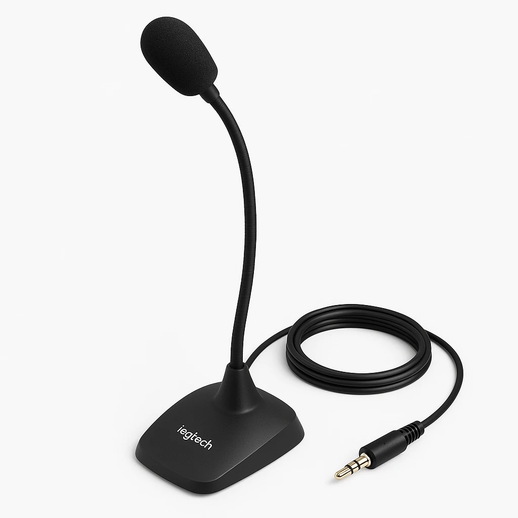 Logitech - Microphone - Computer - Wired - 988-000508