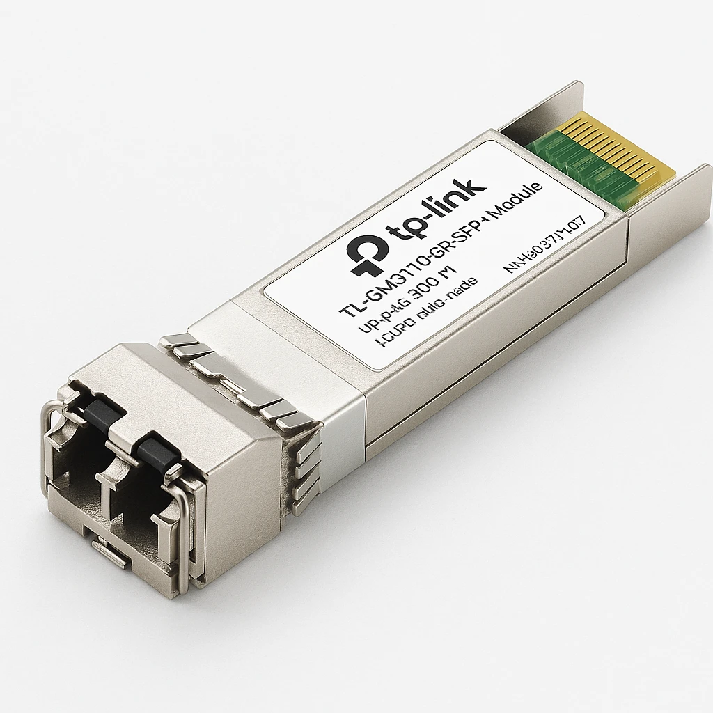 TP-Link TL-SM5110-SR - Módulo de transceptor SFP+ - 10GbE - 10GBase-SR - LC/UPC multi modo - hasta 300 m - 850 nm - para JetStream TL-SG3428X, TL-SG3452XP V1