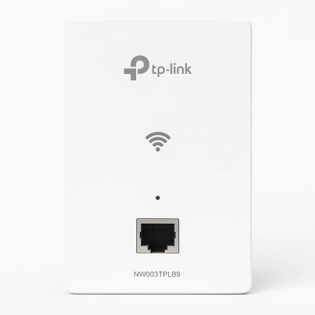 TP-LINK EAP115-Wall - Punto de acceso inalámbrico - 100Mb LAN - Wi-Fi - instalable en pared