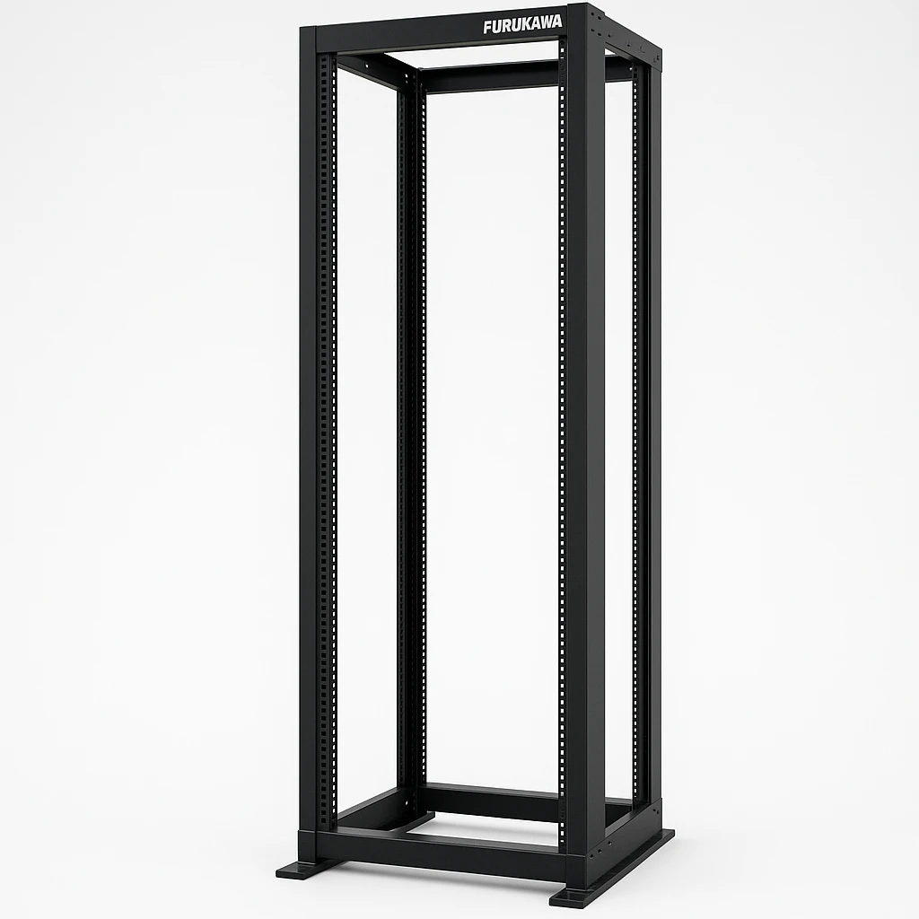 Furukawa - Rack marco abierto - negro, RAL 9005 - 44U - 19"