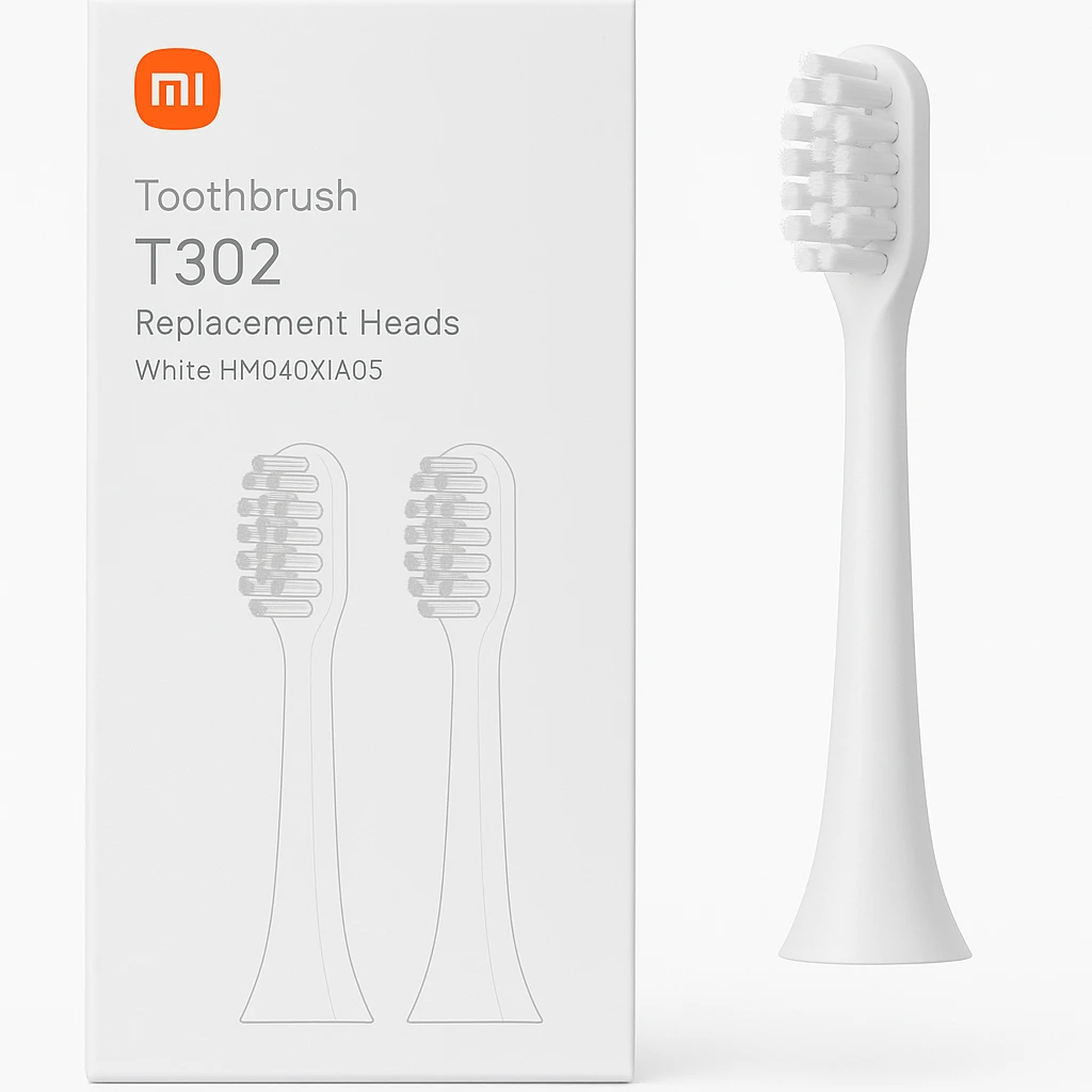 Xiaomi - Toothbrush - T302 Replacement Heads - White