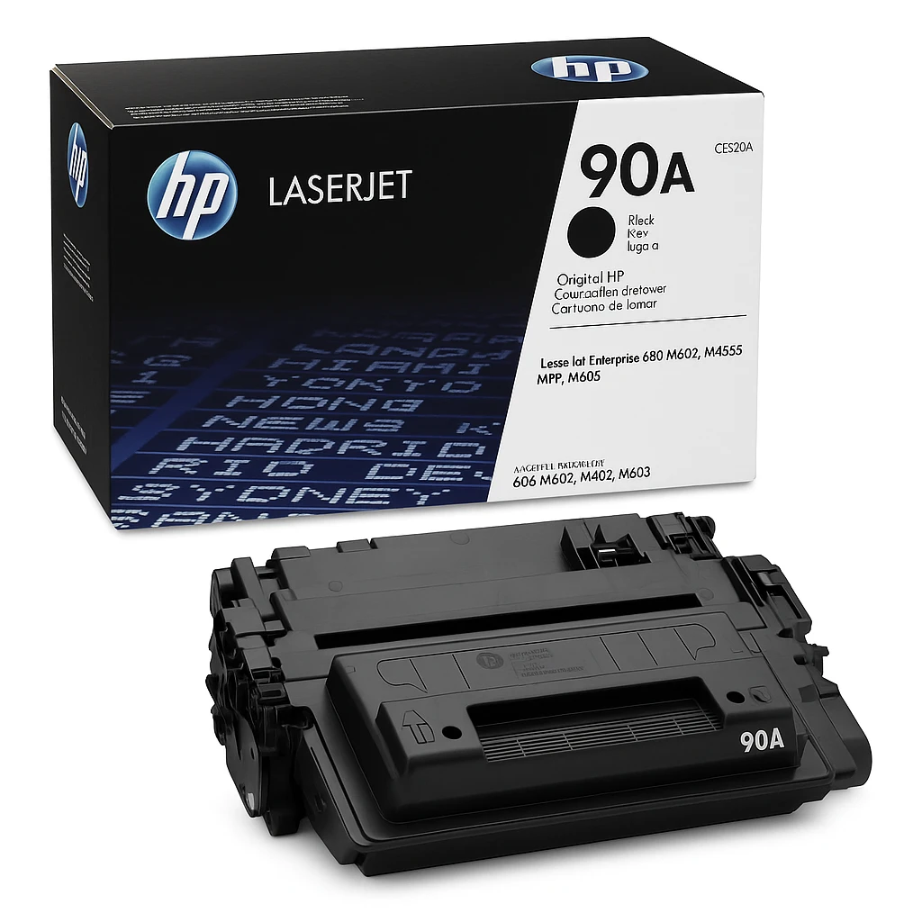 HP 90A - Negro - original - LaserJet - cartucho de tóner (CE390A) - para LaserJet Enterprise 600 M602dn, 600 M602m, 600 M602n, 600 M602x, M4555 MFP, M603xh