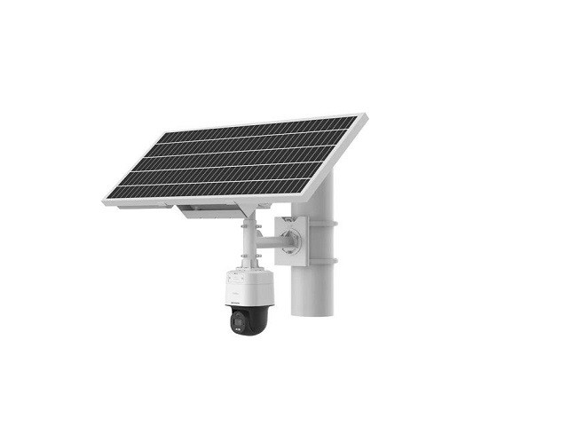 Hikvision ColorVu Solar - Network surveillance camera - -powered Security PT Camera Se