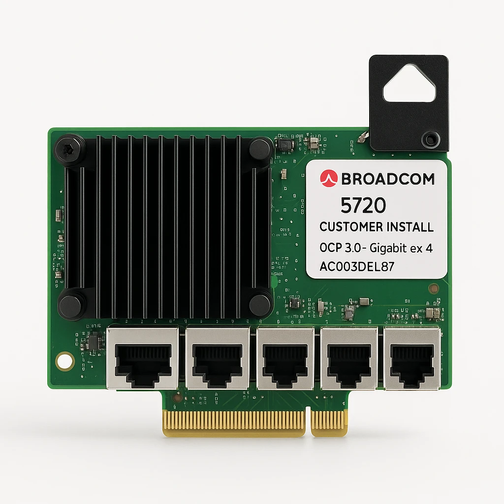Broadcom 5720 - Customer Install - adaptador de red - OCP 3.0 - Gigabit Ethernet x 4