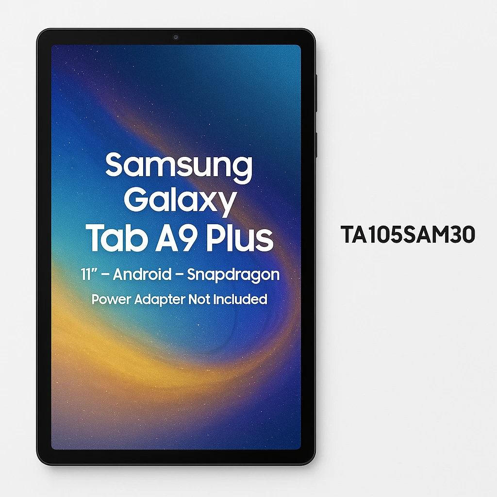 Samsung Galaxy - Tab A9 Plus - 11" - Android - Snapdragon - Power Adapter Not Included